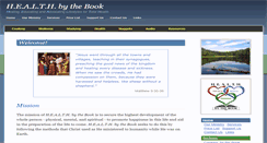 Desktop Screenshot of healthbythebook.org